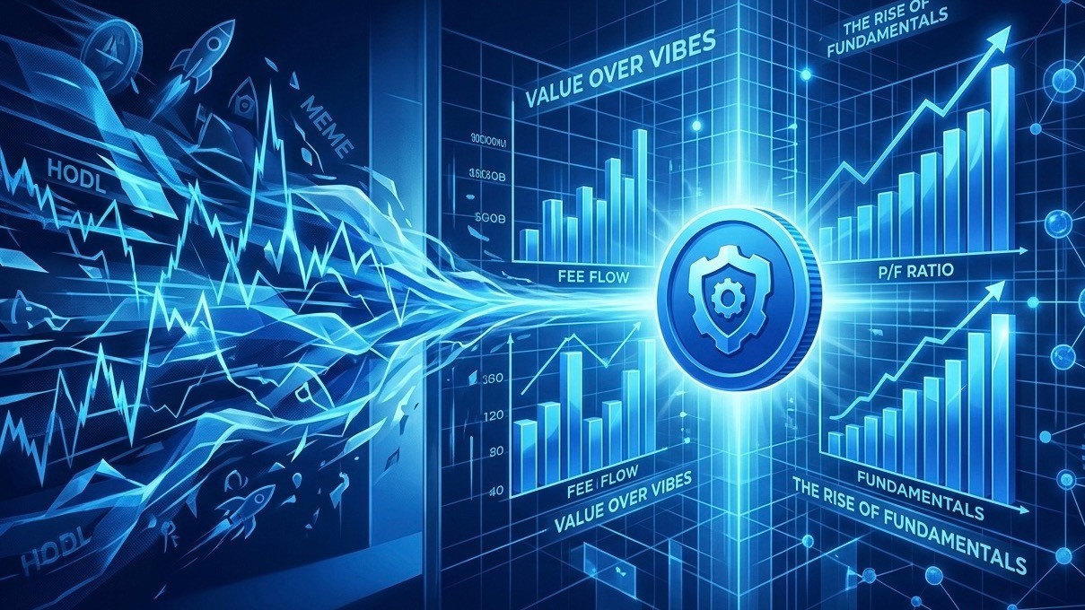The End of "Vibes", The Rise of "Value": Why Crypto Fees are the New P/E Ratio
